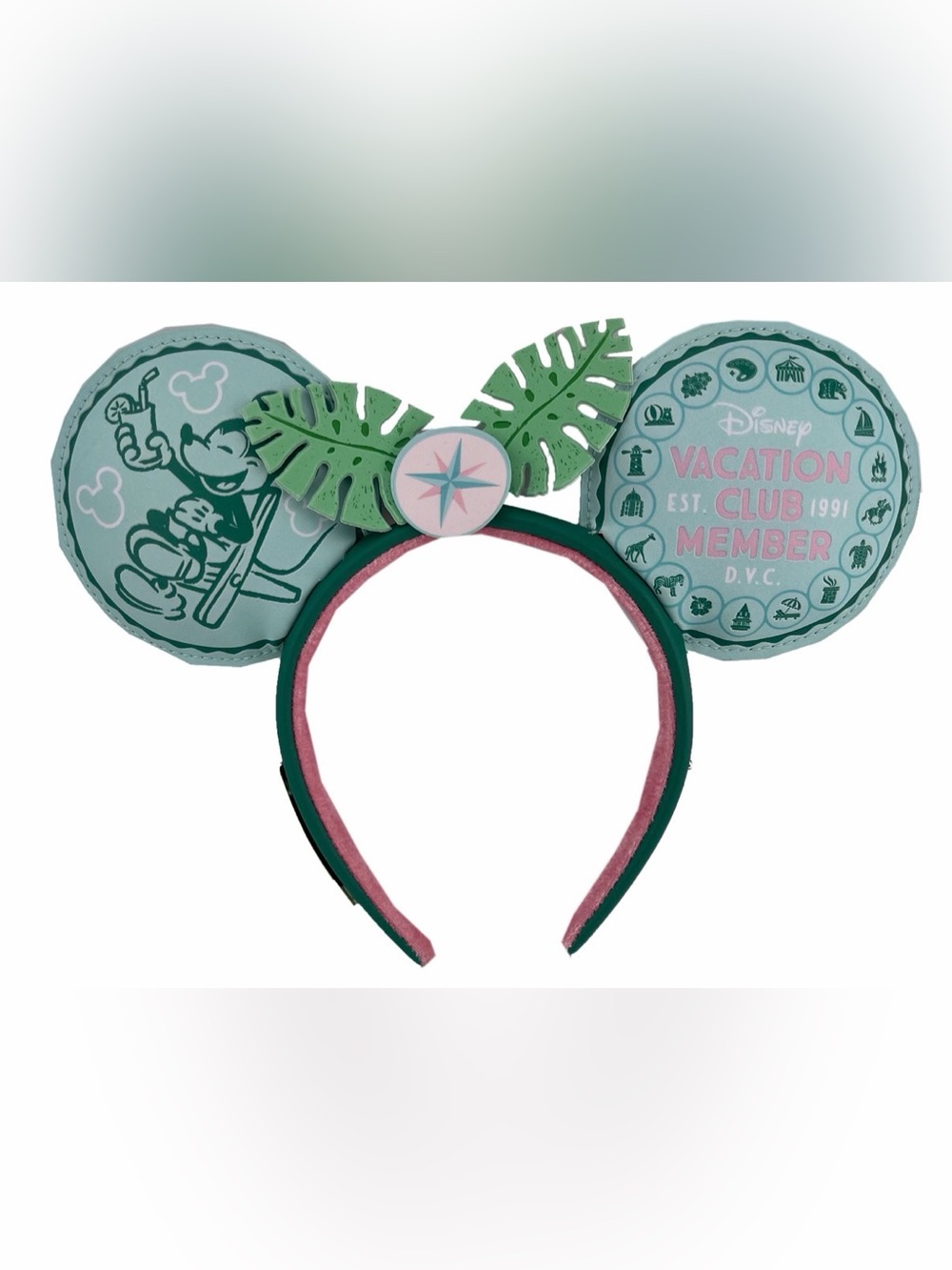 Disney Vacation Club Member Loungefly Mickey Ears Headband